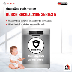 Bosch SMS6ZCI49E - Máy Rửa Chén Bát Độc Lập Bosch 2026 tại Vua Nhà Bếp Đức 015