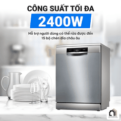 Bosch SMS8YCI01E - Máy Rửa Chén Bát Độc Lập 2026 tại Vua Nhà Bếp Đức 04