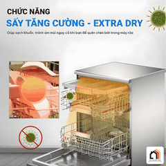 Bosch SMS8YCI01E - Máy Rửa Chén Bát Độc Lập 2026 tại Vua Nhà Bếp Đức 08