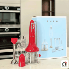 MÁY XAY CẦM TAY SMEG HBF03 (màu đỏ) tại Vua Nhà Bếp Đức 05