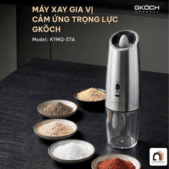 MÁY XAY TIÊU CẢM BIẾN GKÖCH – BÍ QUYẾT MÓN NGON CHUẨN VỊ tại Vua Nhà Bếp Đức 02