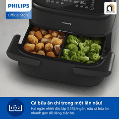 Philips NA150/00 - Nồi Chiên Không Dầu Hiện Đại 2026 tại Vua Nhà Bếp Đức 03