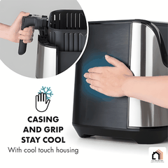 Nồi Chiên Không Dầu Klarstein XXL 5,4 Lít tại Vua Nhà Bếp Đức 06