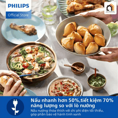 Philips NA220/00 - Nồi Chiên Không Dầu Hiện Đại 2026 tại Vua Nhà Bếp Đức 08