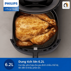 Philips NA332/00 - Nồi Chiên Không Dầu Hiện Đại 2026 tại Vua Nhà Bếp Đức 04