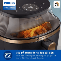 Philips NA332/00 - Nồi Chiên Không Dầu Hiện Đại 2026 tại Vua Nhà Bếp Đức 06