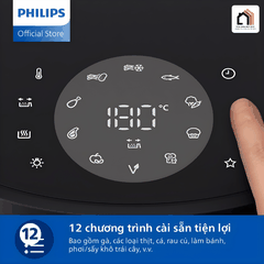 Philips NA332/00 - Nồi Chiên Không Dầu Hiện Đại 2026 tại Vua Nhà Bếp Đức 08