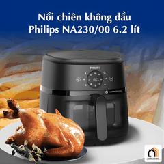 Philips NA332/00 - Nồi Chiên Không Dầu Hiện Đại 2026 tại Vua Nhà Bếp Đức 011
