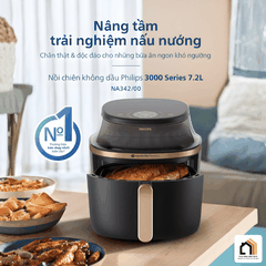 Philips NA342/00 - Nồi Chiên Không Dầu Hiện Đại 2026 tại Vua Nhà Bếp Đức 02