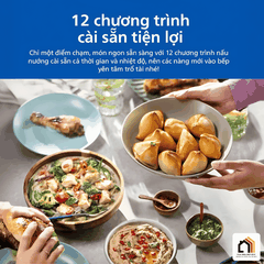 Philips NA342/00 - Nồi Chiên Không Dầu Hiện Đại 2026 tại Vua Nhà Bếp Đức 07