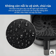 Philips NA342/00 - Nồi Chiên Không Dầu Hiện Đại 2026 tại Vua Nhà Bếp Đức 08