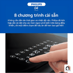Philips NA352/00  - Nồi Chiên Không Dầu Philips 2026 tại Vua Nhà Bếp Đức 09