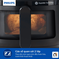 NỒI CHIÊN KHÔNG DẦU PHILIPS NA230/00 tại Vua Nhà Bếp Đức 04