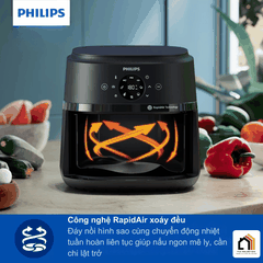 NỒI CHIÊN KHÔNG DẦU PHILIPS NA230/00 tại Vua Nhà Bếp Đức 05