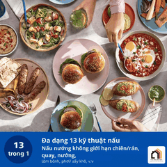 NỒI CHIÊN KHÔNG DẦU PHILIPS NA230/00 tại Vua Nhà Bếp Đức 07