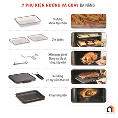 NỒI CHIÊN KHÔNG DẦU TEFAL FW5018 tại Vua Nhà Bếp Đức 06
