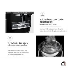 Cuckoo CRP-HUS1000F/BKRDVN - Nồi Cơm Điện Cao Tần Cuckoo tại Vua Nhà Bếp Đức 07