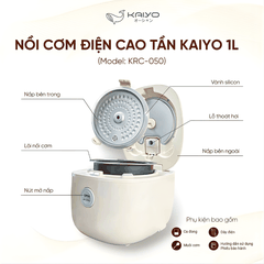 Kaiyo 1L KRC-050 - Nồi cơm điện cao tần Kaiyo tại Vua Nhà Bếp Đức 05