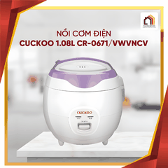 Cuckoo 1.08L CR-0671/VWVNCV - Nồi cơm điện cơ Cuckoo tại Vua Nhà Bếp Đức 01