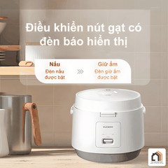 Cuckoo CR-1095/WHVNCV 1.8L - Nồi cơm điện cơ Cuckoo tại Vua Nhà Bếp Đức 06