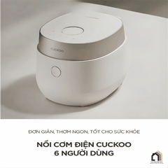 Cuckoo CR-0685GW - Nồi Cơm Điện Cuckoo 2026 tại Vua Nhà Bếp Đức 06