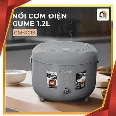 Gume 1,2l GM-RC13 - Nồi cơm điện đá Maifanite Gume tại Vua Nhà Bếp Đức 01