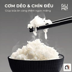 Gume 1,2l GM-RC13 - Nồi cơm điện đá Maifanite Gume tại Vua Nhà Bếp Đức 04