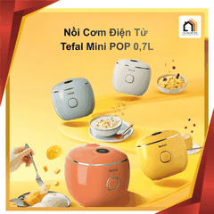 Tefal 0,7L POP RK5352Y0 - Nồi cơm điện tử mini Tefal tại Vua Nhà Bếp Đức 01