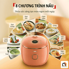 Tefal 0,7L POP RK5352Y0 - Nồi cơm điện tử mini Tefal tại Vua Nhà Bếp Đức 08