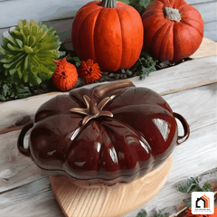 NỒI GANG CÀ CHUA PHỦ MEN GỐM tại Vua Nhà Bếp Đức 11