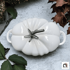 NỒI GANG CÀ CHUA PHỦ MEN GỐM tại Vua Nhà Bếp Đức 02