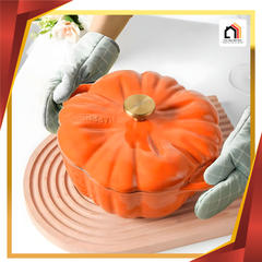 NỒI GANG HÌNH BÍ HAPPINESS – MUST HAVE 2026 tại Vua Nhà Bếp Đức 01