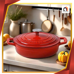 Nồi Gang Tráng Men Happiness Size 23cm tại Vua Nhà Bếp Đức 01