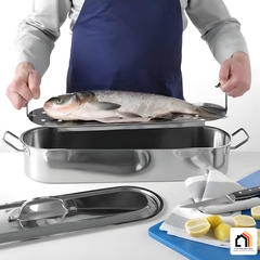 Nồi hấp cá KitchenCraft - Siêu Phẩm 2026 tại Vua Nhà Bếp Đức 07