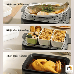 Nồi Lẩu Hấp Điện Joyoung JFS-556 - Đa năng tại Vua Nhà Bếp Đức 02