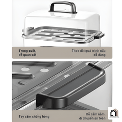 Nồi Lẩu Hấp Điện Joyoung JFS-556 - Đa năng tại Vua Nhà Bếp Đức 04