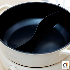 Nồi lẩu điện 2 ngăn Kaiyo size 6L (mã KHP-064) tại Vua Nhà Bếp Đức 07