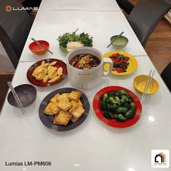 NỒI LẨU ĐIỆN ĐA NĂNG LUMIAS LM-PM606-04