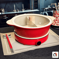 Nồi lẩu 2 ngăn 2LOCK dung tích 6,7L tại Vua Nhà Bếp Đức 08