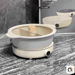 Nồi lẩu 2 ngăn 2LOCK dung tích 6,7L tại Vua Nhà Bếp Đức 03