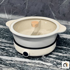 Nồi lẩu 2 ngăn 2LOCK dung tích 6,7L tại Vua Nhà Bếp Đức 02