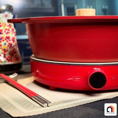 Nồi lẩu 2 ngăn 2LOCK dung tích 6,7L tại Vua Nhà Bếp Đức 10