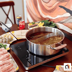 NỒI LẨU 2 NGĂN CHOCKMEN 30CM tại Vua Nhà Bếp Đức 05