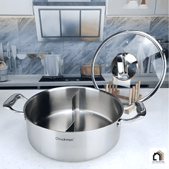 NỒI LẨU 2 NGĂN CHOCKMEN 30CM tại Vua Nhà Bếp Đức 03
