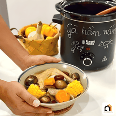 Nồi nấu chậm Russel Hobbs 3,5L Chalkboard - Siêu Sale 2026 tại Vua Nhà Bếp Đức 05