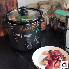 Nồi nấu chậm Russel Hobbs 3,5L Chalkboard - Siêu Sale 2026 tại Vua Nhà Bếp Đức 09