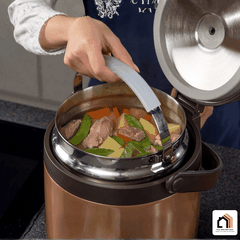 Nồi ủ chân không Kaiyo Nhật Bản 2026 tại Vua Nhà Bếp Đức 06