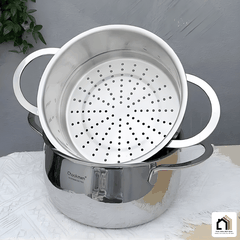 Nồi xửng 2 tầng inox Chockmen tại Vua Nhà Bếp Đức 05