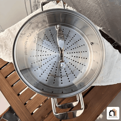 Nồi xửng 2 tầng inox Chockmen tại Vua Nhà Bếp Đức 02