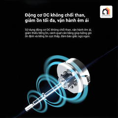 Quạt cây Lumias F08 Pro 28W chính hãng – 7 cấp gió tại Vua Nhà Bếp Đức 05